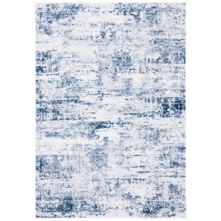 Safavieh 4 x 6 ft. Amelia 700B Power Loomed Rectangle Area Rug Ivory & Navy ALA700B-4